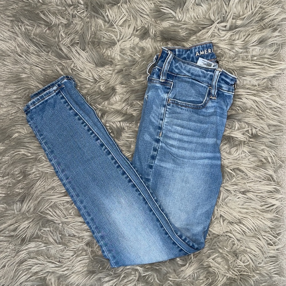 American Eagle Size 0 SHORT High-Rise Jegging